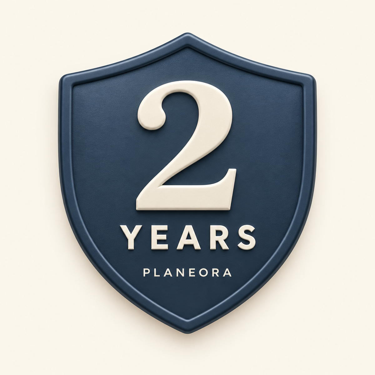 Garantía de 2 años de Planeora