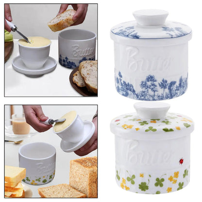 Planeora Ceramic Butter Crock – product image 4