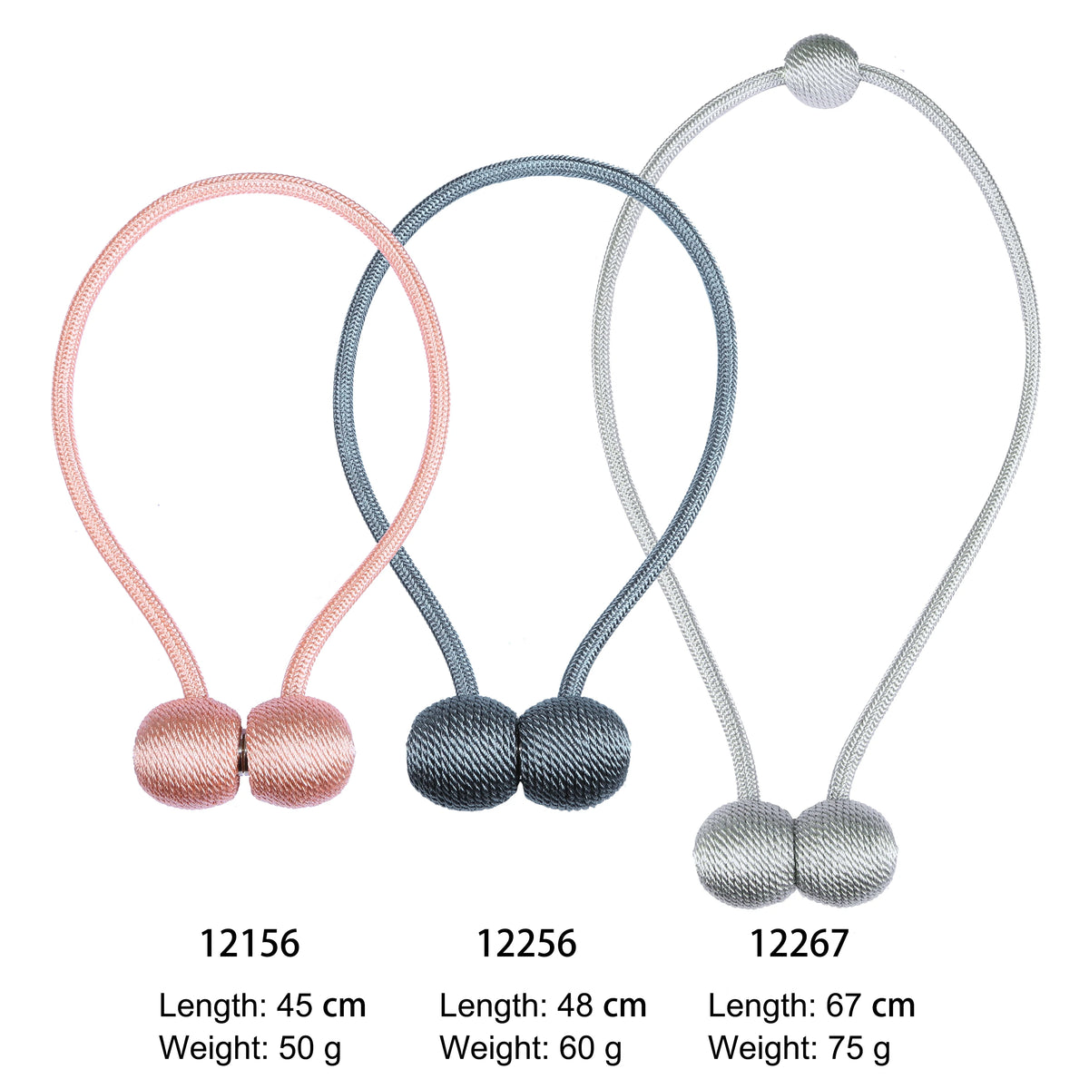 Planeora Curtain Tiebacks – product image 2