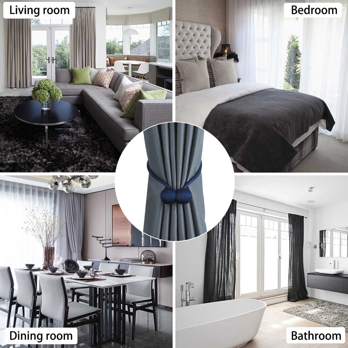 Planeora Curtain Tiebacks – product image 5