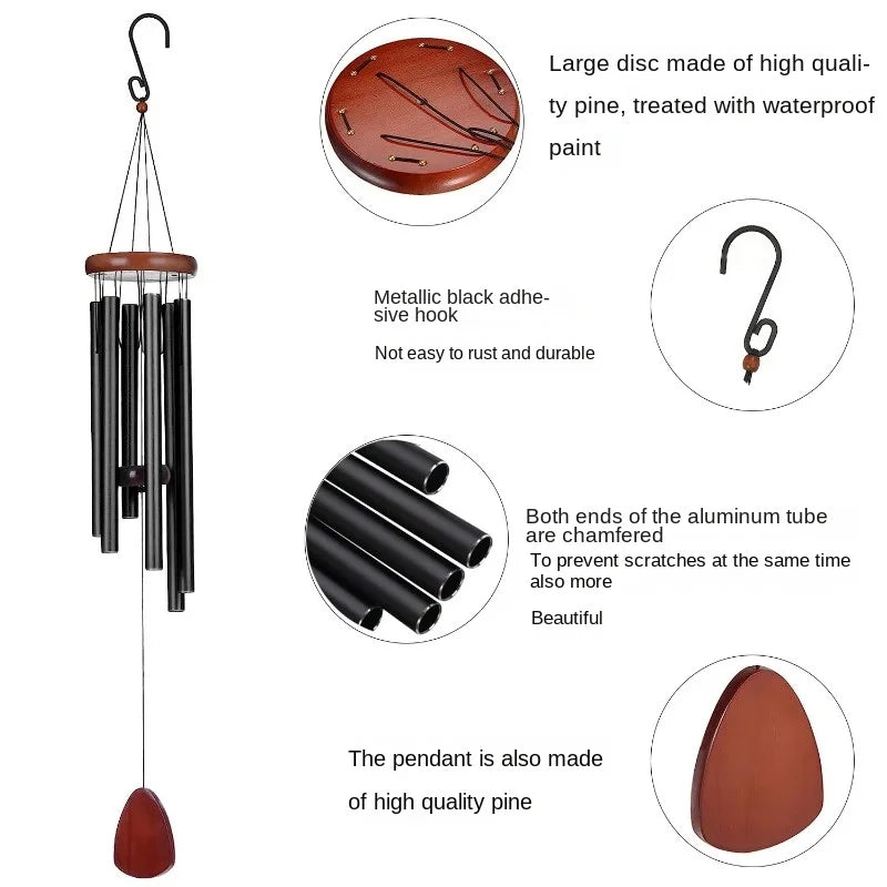 Planeora Decorative Metal Wind Chime – product image 5