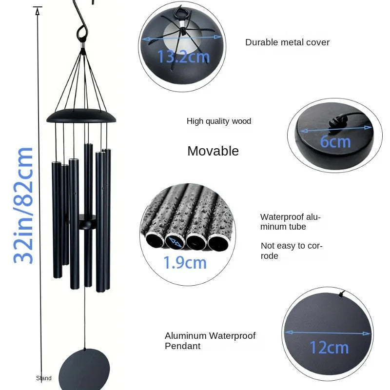 Planeora Decorative Metal Wind Chime – product image 6