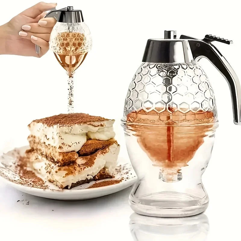 Planeora Honey Dispenser with Stand – product image 1