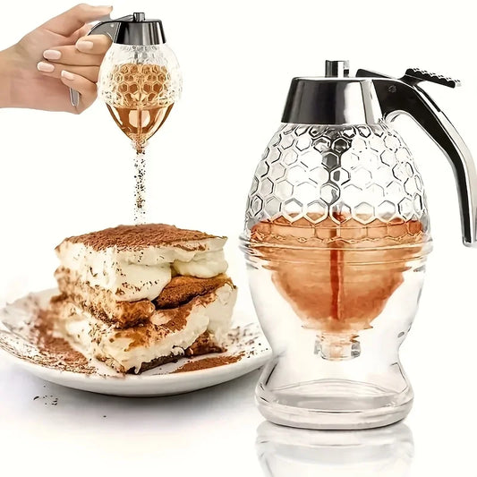 Planeora Honey Dispenser with Stand – product image 1