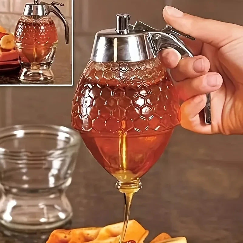 Planeora Honey Dispenser with Stand – product image 2