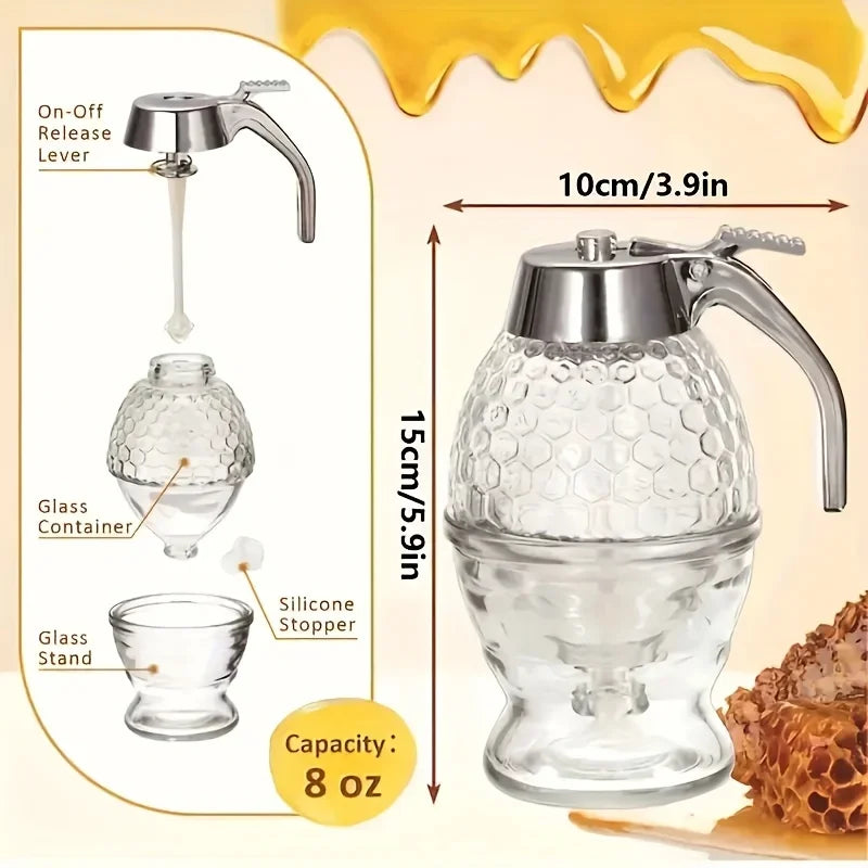 Planeora Honey Dispenser with Stand – product image 5