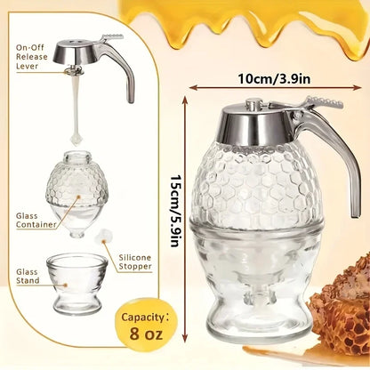 Planeora Honey Dispenser with Stand – product image 5