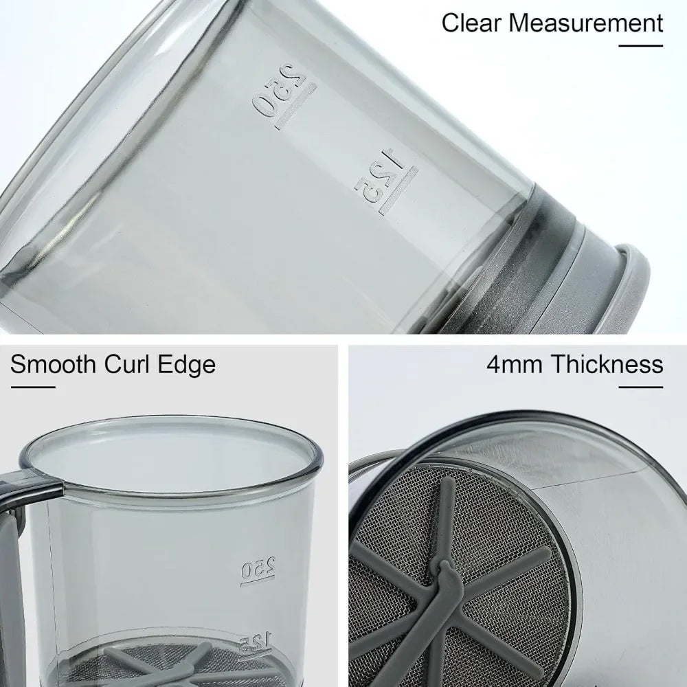 Planeora Manual Flour Sifter – product image 2