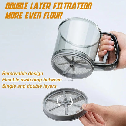 Planeora Manual Flour Sifter – product image 3