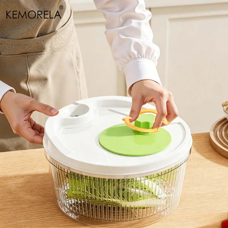 Planeora Manual Salad Spinner – product image 1