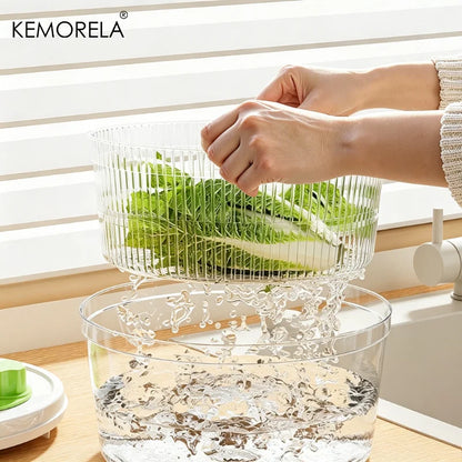 Planeora Manual Salad Spinner – product image 3