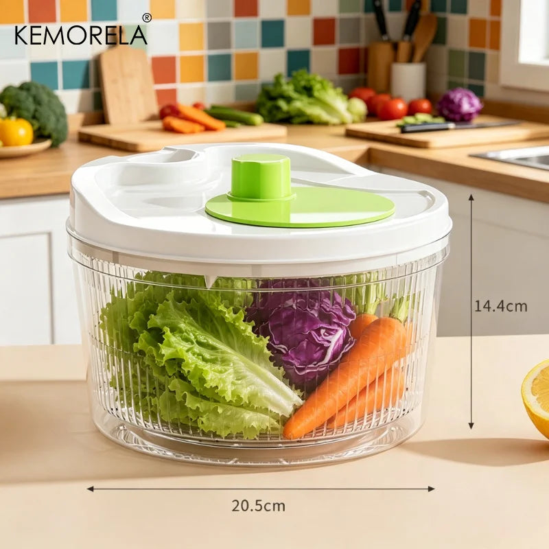 Planeora Manual Salad Spinner – product image 6