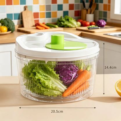 Planeora Manual Salad Spinner – product image 7